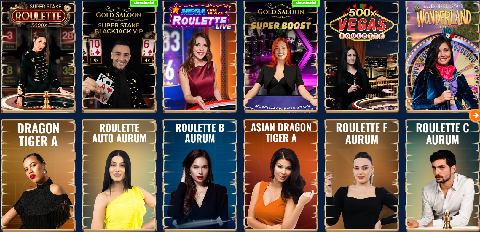 Kasyno na żywo Wazamba